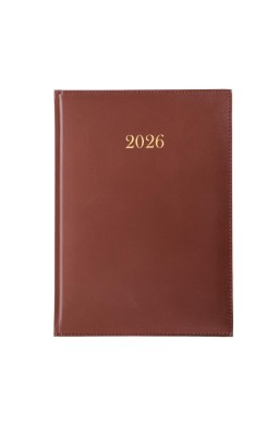 Terminarz 2026 tygodniowy A4 Divas brązowy