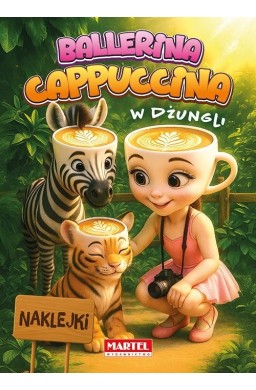 Ballerina Cappuccina w dżungli z naklejkami