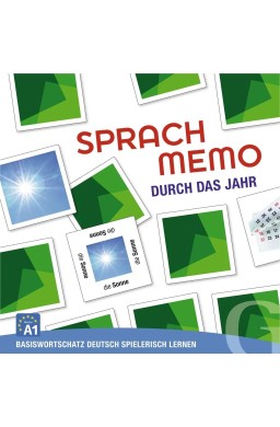 Durch das Jahr Sprachspiel - gra memory