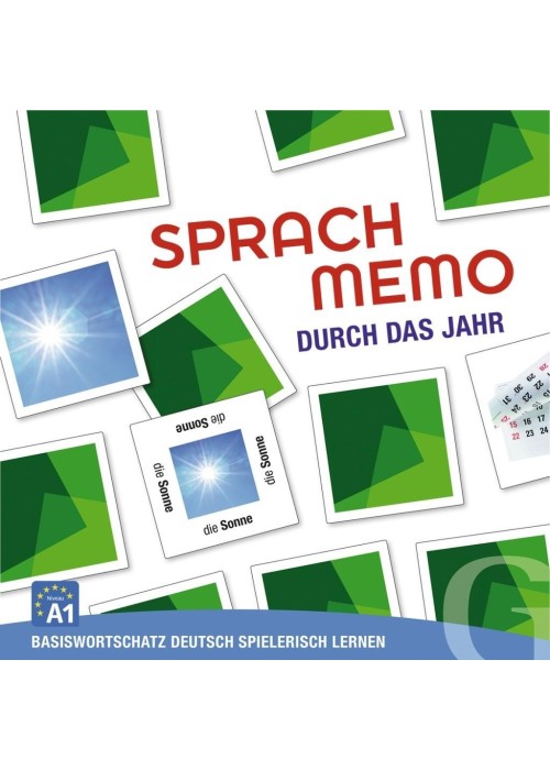 Durch das Jahr Sprachspiel - gra memory