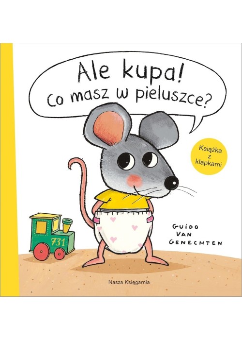 Ale kupa! Co masz w pieluszce? w.3