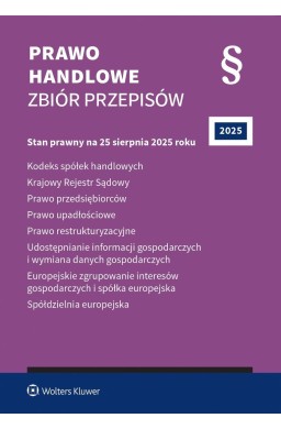 Prawo handlowe. Zbiór przepisów w.44 2025