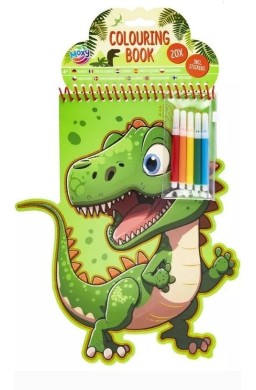 Kolorowanka Dinozaur 20 arkuszy