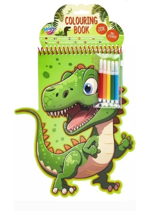 Kolorowanka Dinozaur 20 arkuszy