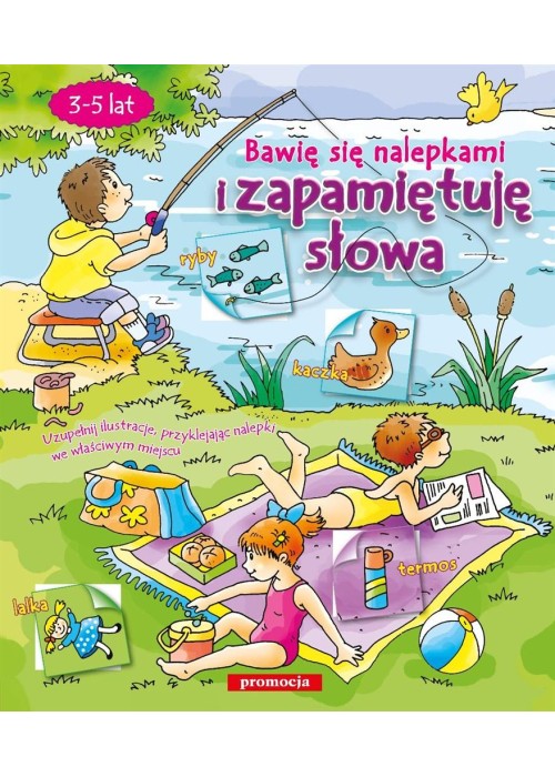 Naklejanki. Bawię się nalepkami i zapamiętuję...