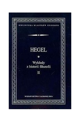 Wykłady z historii filozofii T.2