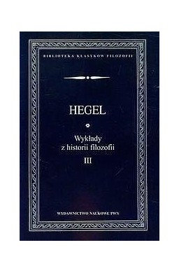 Wykłady z historii filozofii T.3