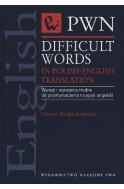 Difficult Words in Polish English Translation