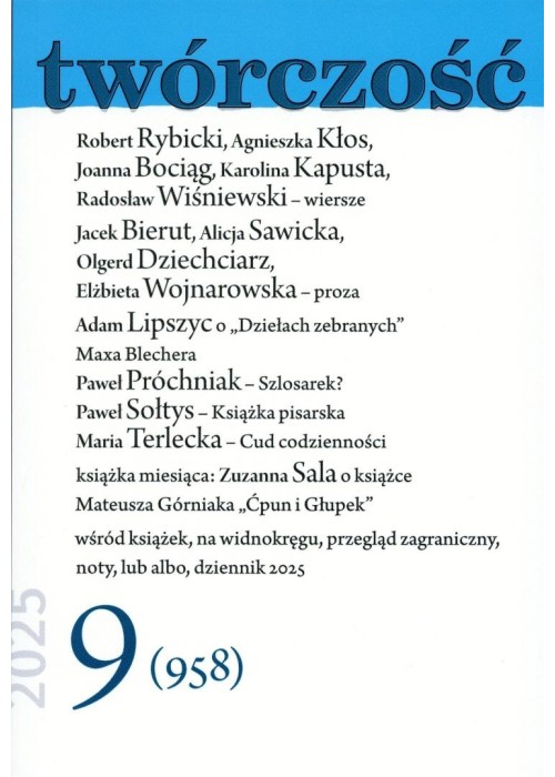 Twórczość 9/2025