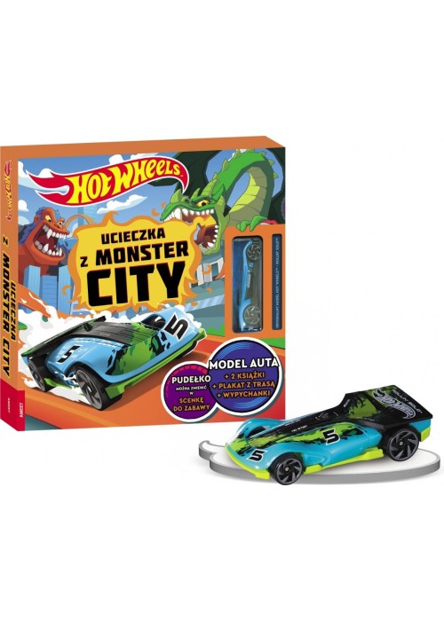 Mattel Hot Wheels. Ucieczka z Monster City