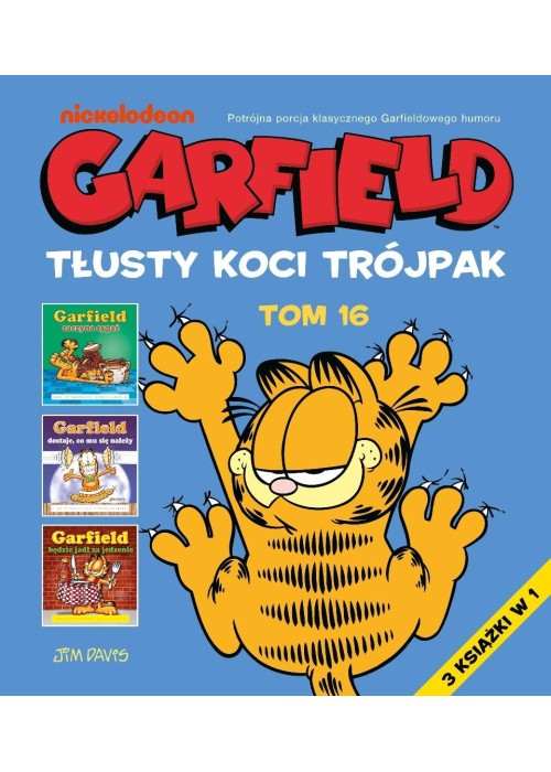 Garfield T.16 Tłusty koci trójpak