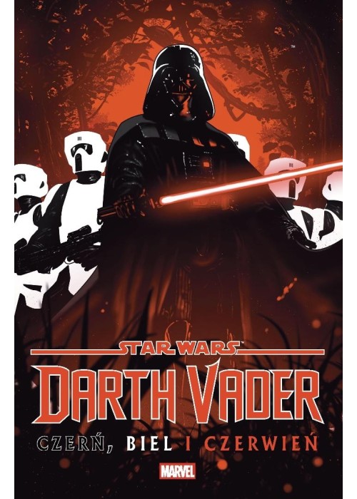 Star Wars. Darth Vader. Czerń, biel i czerwień