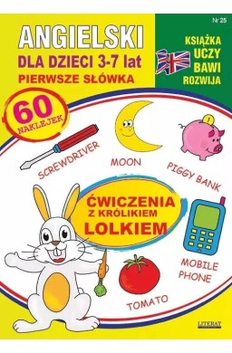 Angielski dla dzieci 3-7 lat Nr 25 Pierwsze słówka