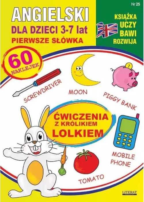 Angielski dla dzieci 3-7 lat Nr 25 Pierwsze słówka