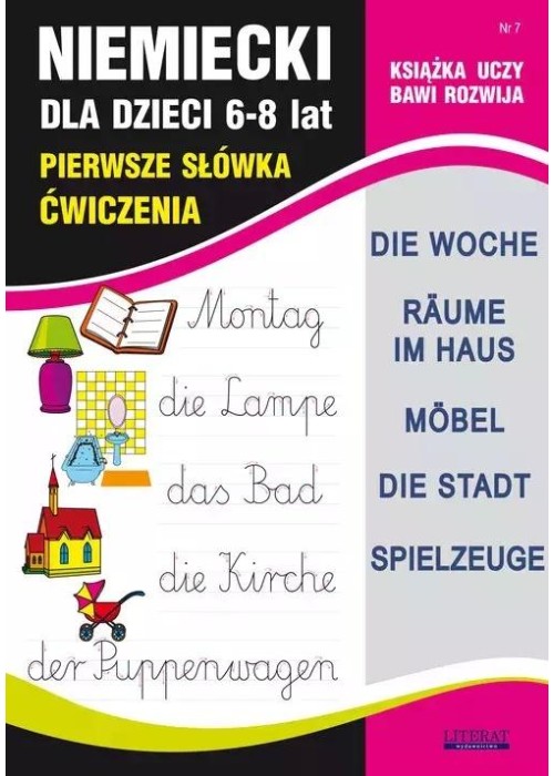 Niemiecki dla dzieci 6-8 lat Nr 7 Pierwsze słówka