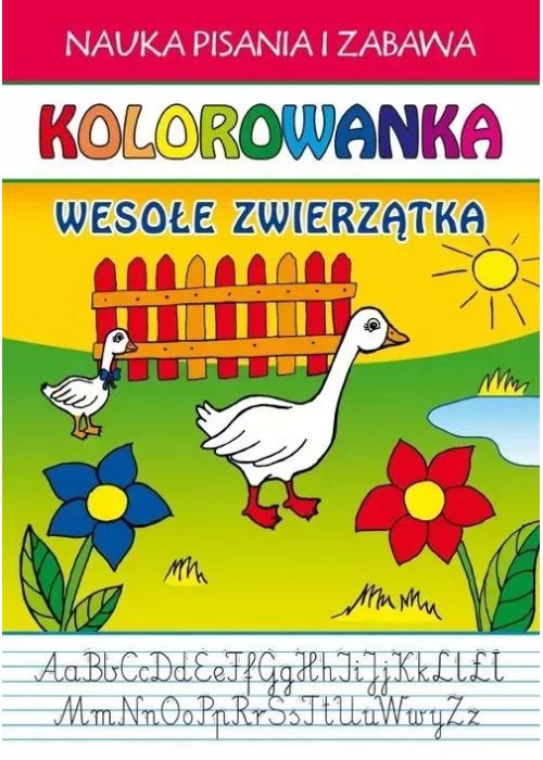 Kolorowanka Wesołe zwierzętka