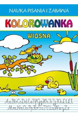 Kolorowanka Wiosna