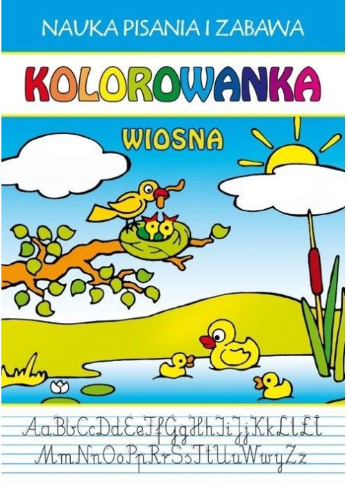 Kolorowanka Wiosna
