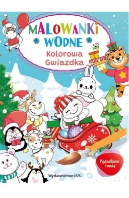 Pędzelkiem i wodą. Malowanki wodne. Gwiazdka