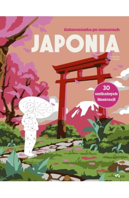 Japonia. Kolorowanka po numerach