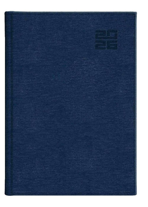 Kalendarz 2026 B5 tygodniowy Aluminium granatowy