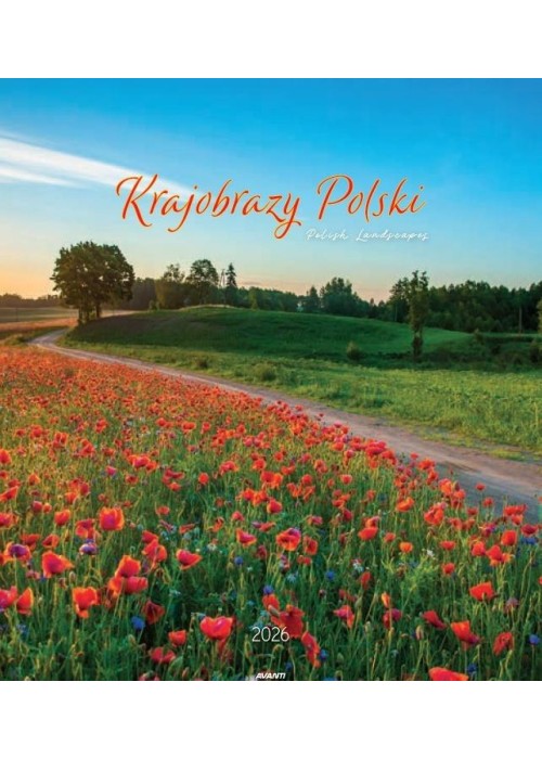 Kalendarz 2026 ścienny 32x32cm Krajobrazy Polski