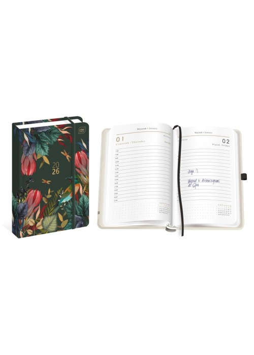 Kalendarz 2026 książkowy A5/384K Metallic Savage Kalendarz 2026 książkowy A5/384K Metallic Savage