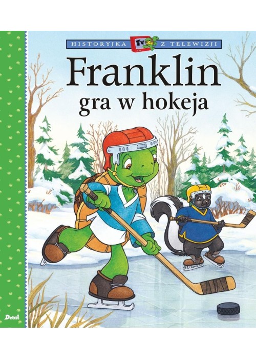 Historyjka z telewizji. Franklin gra w hokeja