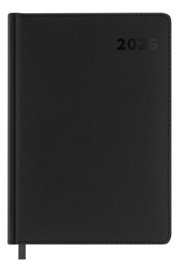 Kalendarz książkowy 2026 A4 czarny EASY