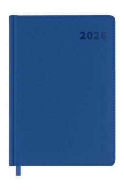 Kalendarz książkowy 2026 A5 niebieski EASY