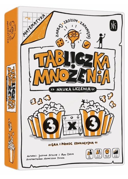 Tabliczka mnożenia. Nauka liczenia