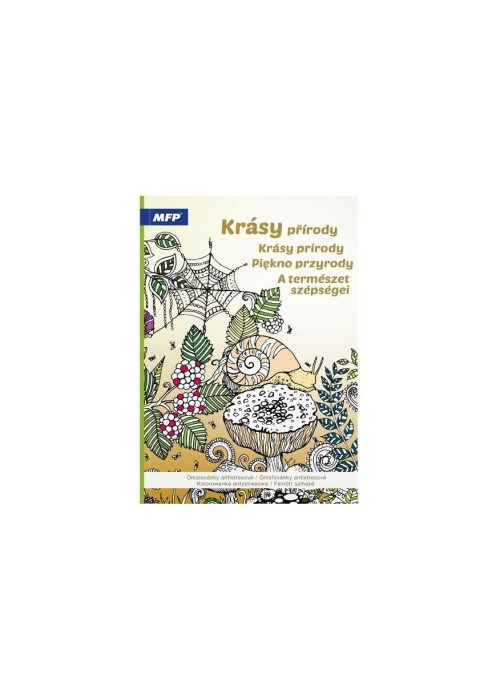Kolorowanka antystresowa piękno przyrody