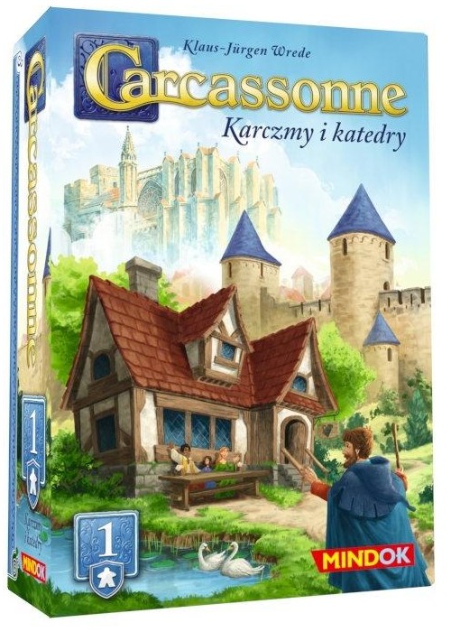 Carcassonne 3 Karczmy i Katedry Edycja 1