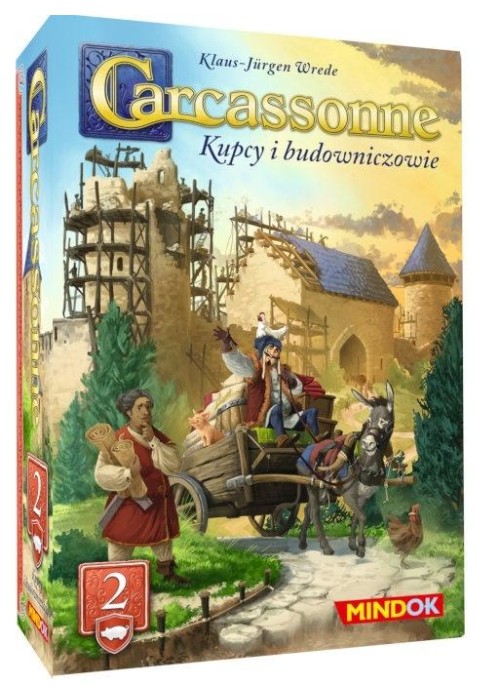 Carcassonne 3 Kupcy i Budowniczowie Edycja 2