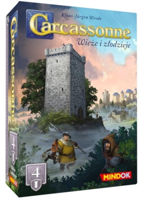 Carcassonne 3 Wieże i Złodzieje Edycja 4