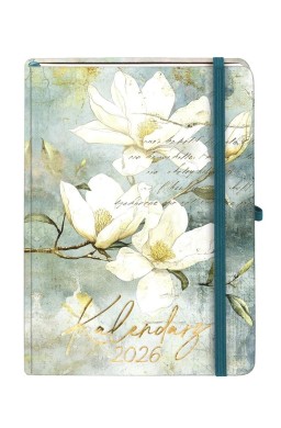 Kalendarz 2026 A5 Botanical DNS Magnolia