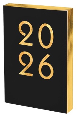 Kalendarz 2026 A5 Art DNS czarny