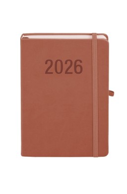 Kalendarz 2026 A5 Memofix DNS mocha mousse