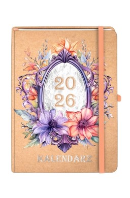 Kalendarz 2026 A5 Kraft TNS Lustro