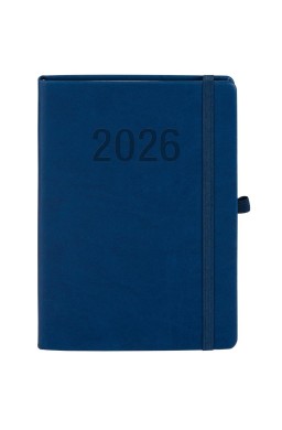 Kalendarz 2026 A5 Memofix TDW granatowy