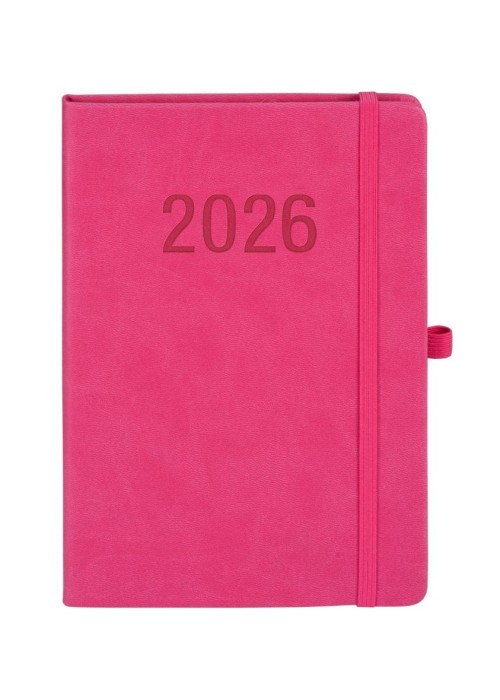 Kalendarz 2026 A5 Memofix TDW różowy