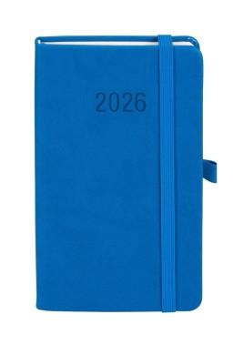 Kalendarz 2026 A6 Memofix TDW niebieski