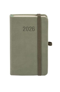 Kalendarz 2026 A6 Memofix TDW oliwkowy