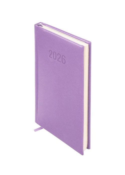 Kalendarz 2026 A6 Colorfix TDW liliowy