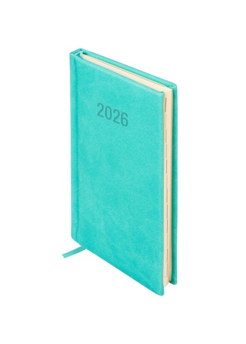 Kalendarz 2026 A6 Colorfix TDW turkusowy