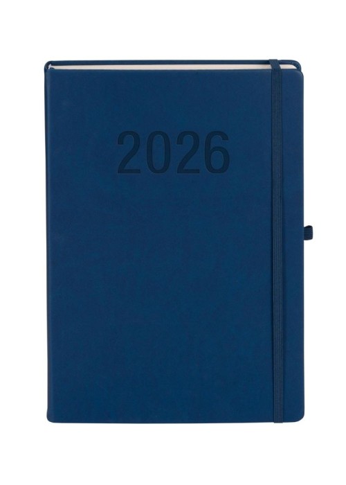 Kalendarz 2026 A4 Memofix DNS granatowy