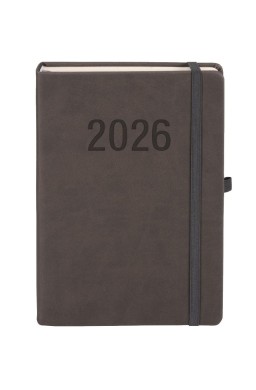 Kalendarz 2026 A5 Memofix DNS grafitowy