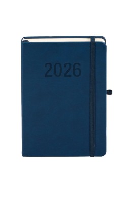 Kalendarz 2026 A5 Memofix DNS granatowy