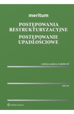 Meritum. Postępowania restrukturyzacyjne