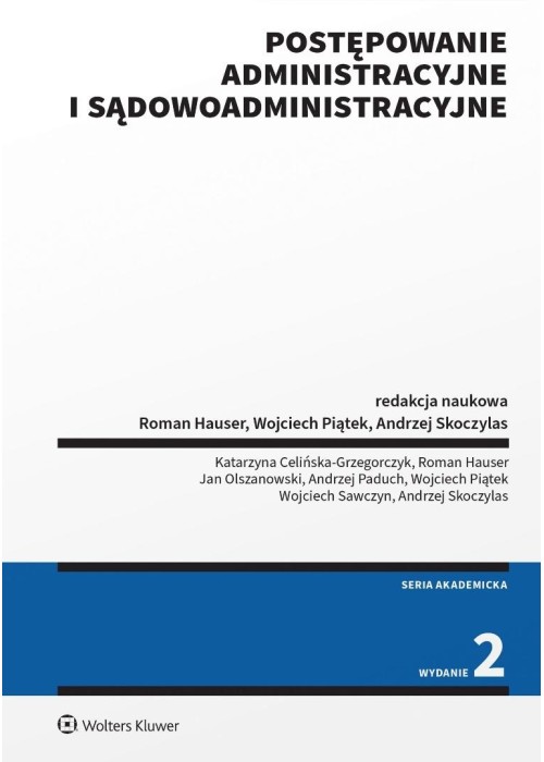 Postępowanie administracyjne i sądowoadminist. w.2